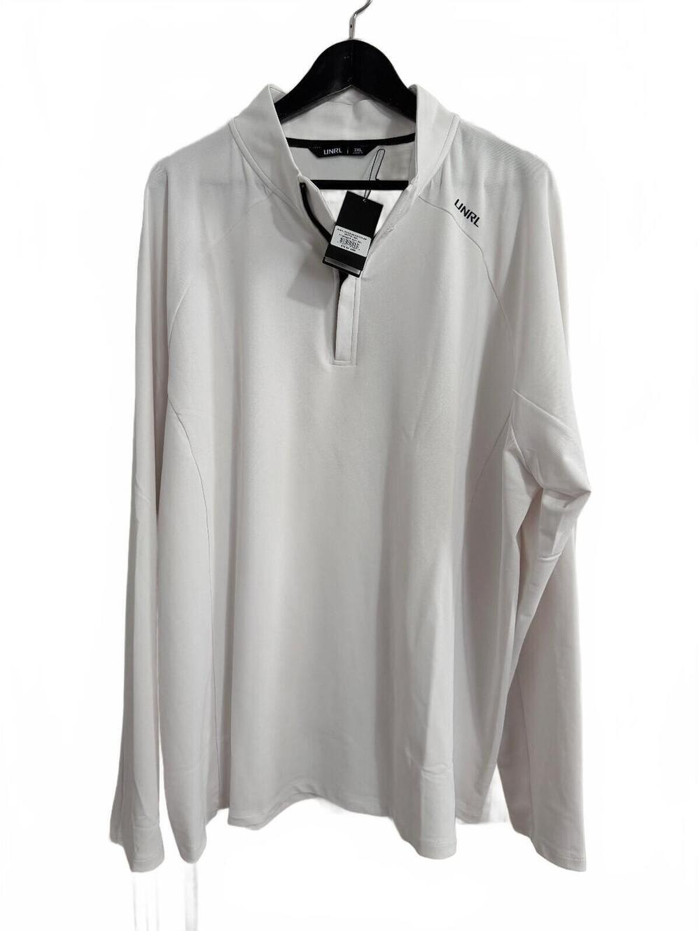 NWT UNRL White Highlands 1/4-Zip Men's Size XXL